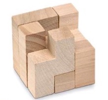 Trikesnats - Wooden Puzzle in Cotton Pouch